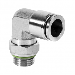 QS-AL-04-G18 Фитинг угловой, 4мм x G 1/8 (наруж.резьба)