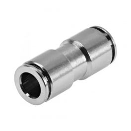 SPU12S1 Фитинг прямой нерж 12мм